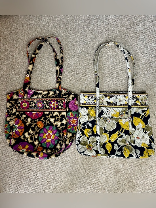 Vera Bradley Handbags - Bundle Vera Bradley Totes Suzani Floral and Dogwood Pattern
